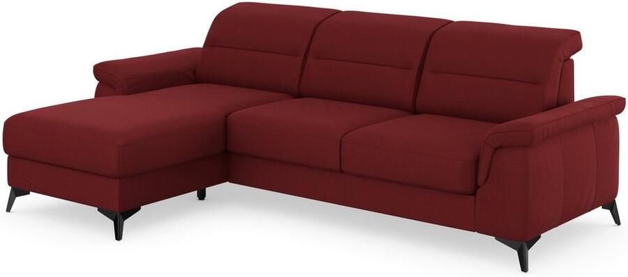 Sit&more Hoekbank Sinatra L-vorm met récamier optioneel met verstelbare hoofdsteun en armleuning - Foto 8