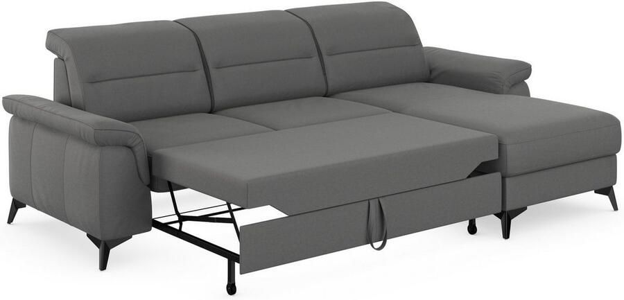 Sit&more Hoekbank Sinatra L-vorm met récamier optioneel met verstelbare hoofdsteun en armleuning - Foto 7