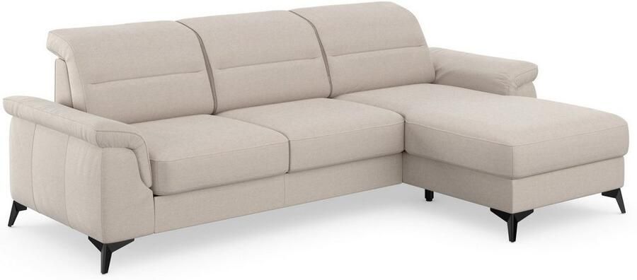 Sit&more Hoekbank Sinatra L-vorm met récamier optioneel met verstelbare hoofdsteun en armleuning - Foto 16