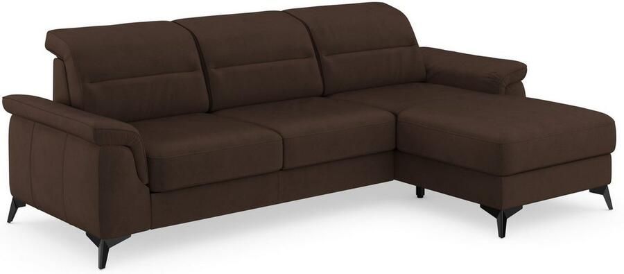 Sit&more Hoekbank Sinatra L-vorm met récamier optioneel met verstelbare hoofdsteun en armleuning - Foto 16