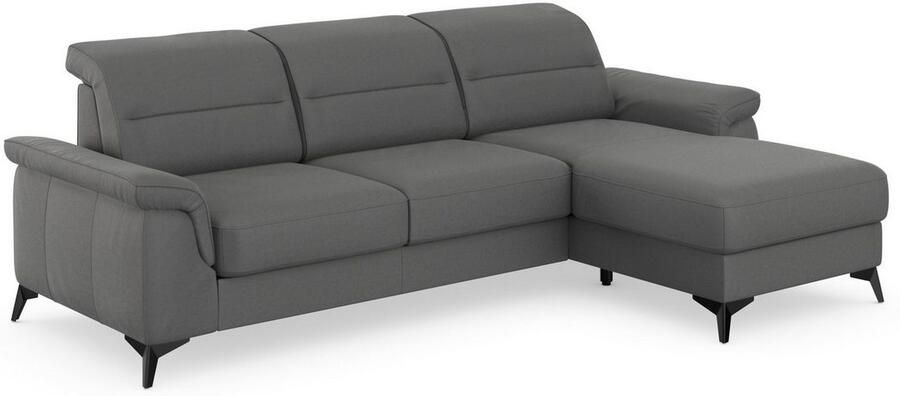 Sit&more Hoekbank Sinatra L-vorm met récamier optioneel met verstelbare hoofdsteun en armleuning - Foto 15