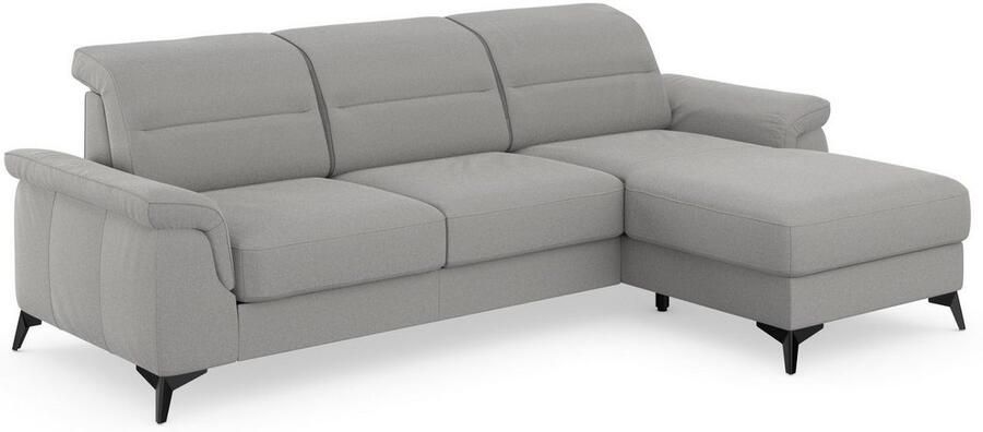 Sit&more Hoekbank Sinatra L-vorm met récamier optioneel met verstelbare hoofdsteun en armleuning - Foto 15