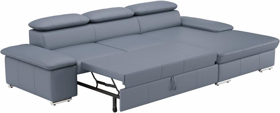 Sit&more Hoekbank Valantine L-vorm inclusief verstelbare hoofdsteun en armleuning naar keuze met slaapfunctie - Foto 3