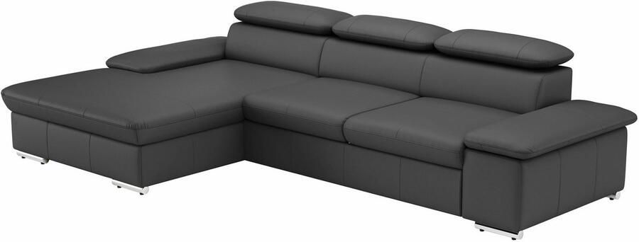 Sit&more Hoekbank Valantine L-vorm inclusief verstelbare hoofdsteun en armleuning naar keuze met slaapfunctie - Foto 5
