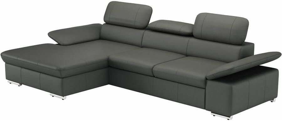 Sit&more Hoekbank Valantine L-vorm inclusief verstelbare hoofdsteun en armleuning naar keuze met slaapfunctie - Foto 2