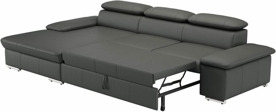 Sit&more Hoekbank Valantine L-vorm inclusief verstelbare hoofdsteun en armleuning naar keuze met slaapfunctie - Foto 3