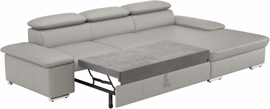 Sit&more Hoekbank Valantine L-vorm inclusief verstelbare hoofdsteun en armleuning naar keuze met slaapfunctie - Foto 2