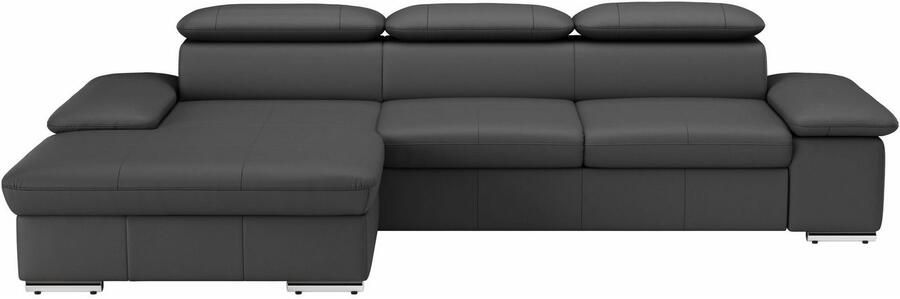 Sit&more Hoekbank Valantine L-vorm inclusief verstelbare hoofdsteun en armleuning naar keuze met slaapfunctie - Foto 6