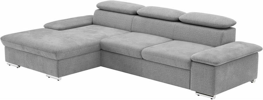 Sit&more Hoekbank Valantine L-vorm inclusief verstelbare hoofdsteun en armleuning naar keuze met slaapfunctie - Foto 3