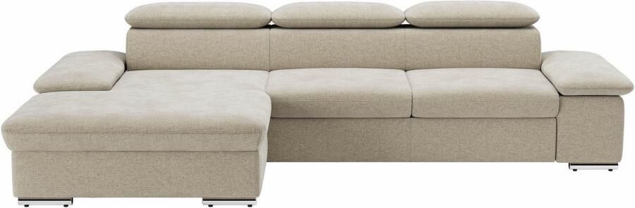 Sit&more Hoekbank Valantine L-vorm inclusief verstelbare hoofdsteun en armleuning naar keuze met slaapfunctie - Foto 6