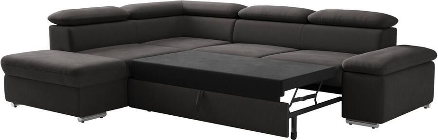 Sit&more Hoekbank Valentine L-vorm B: 272 cm met arm- en hoofddeelverstelling optioneel met bedfunctie - Foto 9