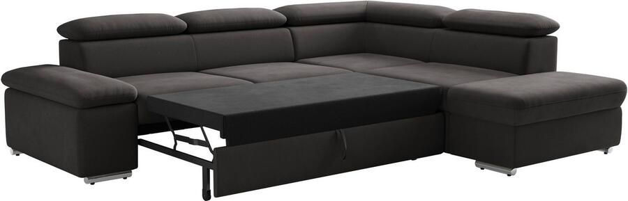 Sit&more Hoekbank Valentine L-vorm B: 272 cm met arm- en hoofddeelverstelling optioneel met bedfunctie - Foto 9