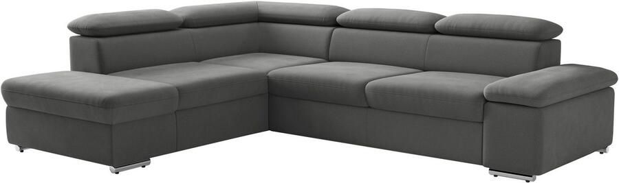 Sit&more Hoekbank Valentine L-vorm B: 272 cm met arm- en hoofddeelverstelling optioneel met bedfunctie - Foto 9