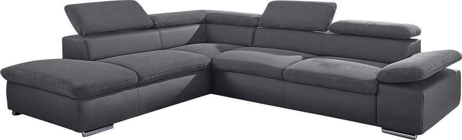 Sit&more Hoekbank Valentine L-vorm B: 272 cm met arm- en hoofddeelverstelling optioneel met bedfunctie - Foto 8