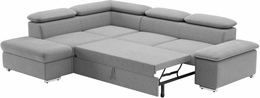 Sit&more Hoekbank Valentine L-vorm bank met verstelbare arm- en hoofdsteun - Foto 5