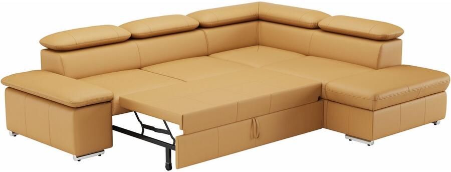 Sit&more Hoekbank Valentine L-vorm bank met verstelbare arm- en hoofdsteun - Foto 5