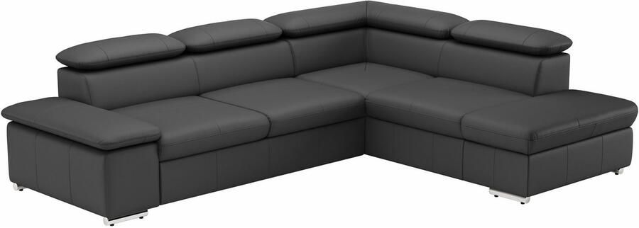 Sit&more Hoekbank Valentine L-vorm B: 272 cm met arm- en hoofddeelverstelling optioneel met bedfunctie - Foto 6