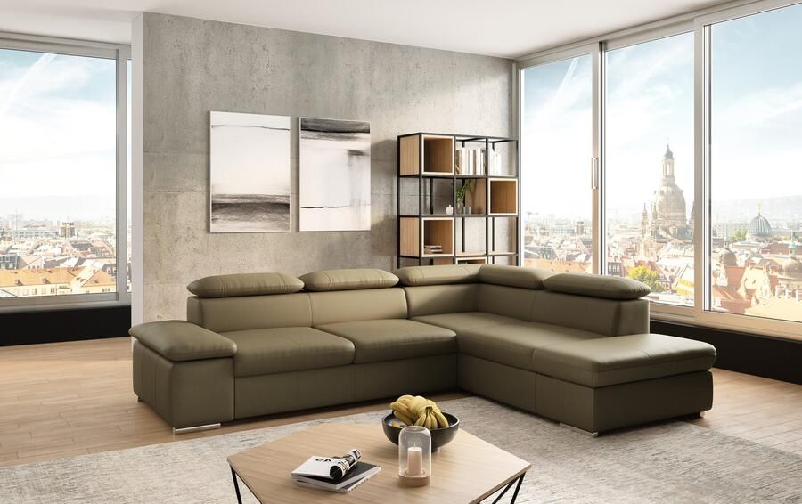 Sit&more Hoekbank Valentine L-vorm B: 272 cm met arm- en hoofddeelverstelling optioneel met bedfunctie - Foto 3