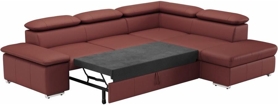 Sit&more Hoekbank Valentine L-vorm bank met verstelbare arm- en hoofdsteun - Foto 5