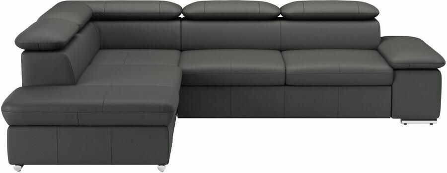 Sit&more Hoekbank Valentine L-vorm bank met verstelbare arm- en hoofdsteun - Foto 4