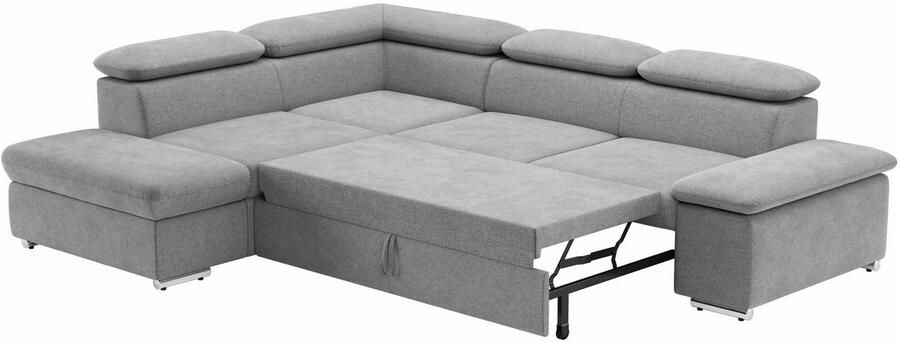 Sit&more Hoekbank Valentine L-vorm bank met verstelbare arm- en hoofdsteun - Foto 5