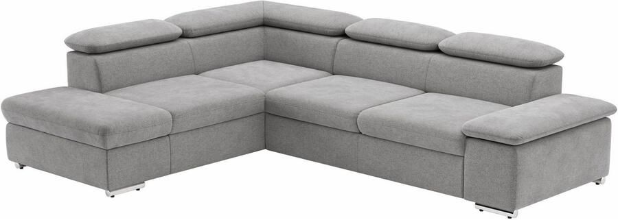 Sit&more Hoekbank Valentine L-vorm bank met verstelbare arm- en hoofdsteun - Foto 6