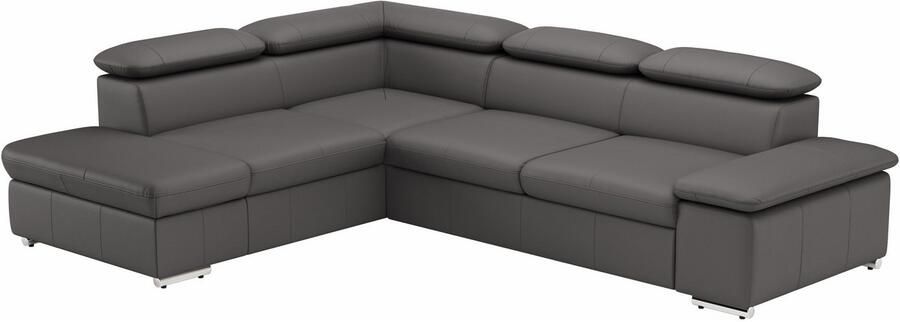 Sit&more Hoekbank Valentine L-vorm bank met verstelbare arm- en hoofdsteun - Foto 6