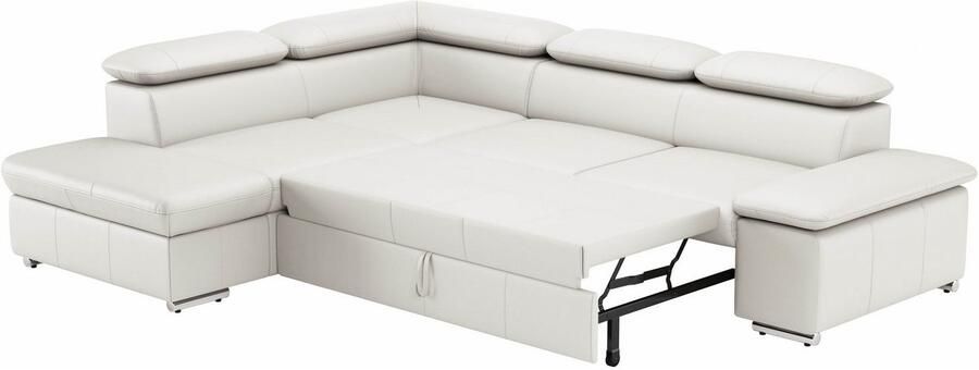 Sit&more Hoekbank Valentine L-vorm bank met verstelbare arm- en hoofdsteun - Foto 5