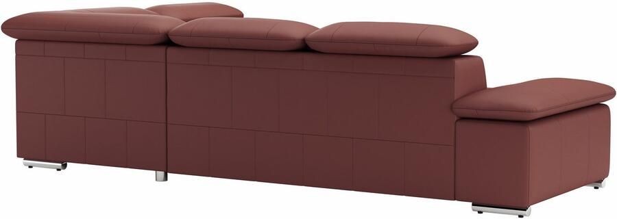 Sit&more Hoekbank Valentine L-vorm bank met verstelbare arm- en hoofdsteun - Foto 6