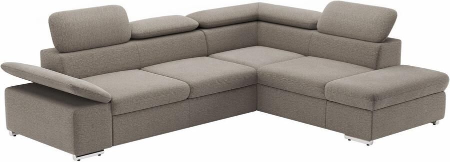 Sit&more Hoekbank Valentine L-vorm bank met verstelbare arm- en hoofdsteun - Foto 6