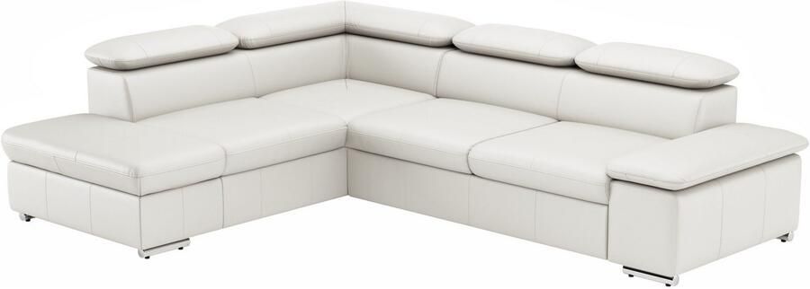 Sit&more Hoekbank Valentine L-vorm bank met verstelbare arm- en hoofdsteun - Foto 8