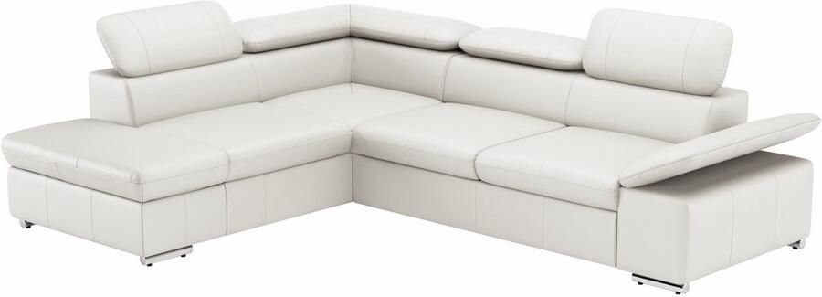 Sit&more Hoekbank Valentine L-vorm bank met verstelbare arm- en hoofdsteun - Foto 7