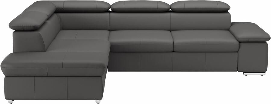 Sit&more Hoekbank Valentine L-vorm bank met verstelbare arm- en hoofdsteun - Foto 4