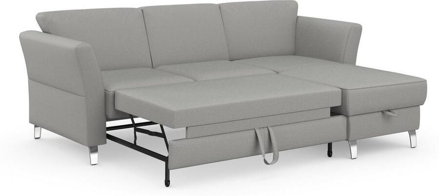 Sit&more Hoekbank Visby L-vorm naar keuze met slaapfunctie en bedkist vrij plaatsbaar - Foto 12