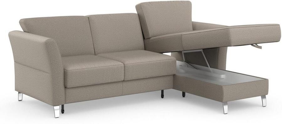 Sit&more Hoekbank Visby L-vorm naar keuze met slaapfunctie en bedkist vrij plaatsbaar - Foto 13