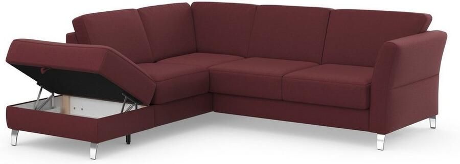 Sit&more Hoekbank Visby L-vorm Naar keuze met slaapfunctie en bergruimte vrij plaatsbaar - Foto 16