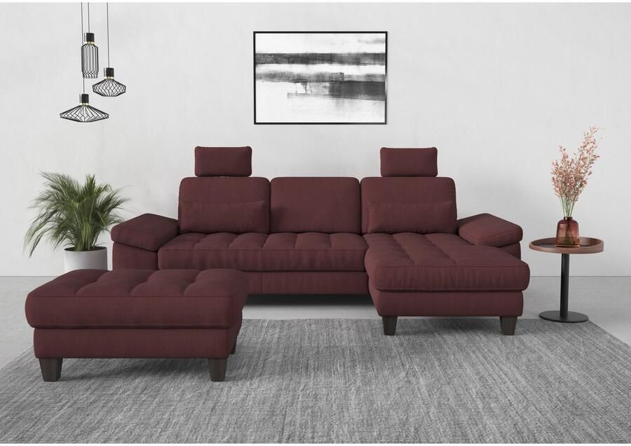 Sit&more Hocker met bergruimte Westham naar keuze met zonder binnenvering