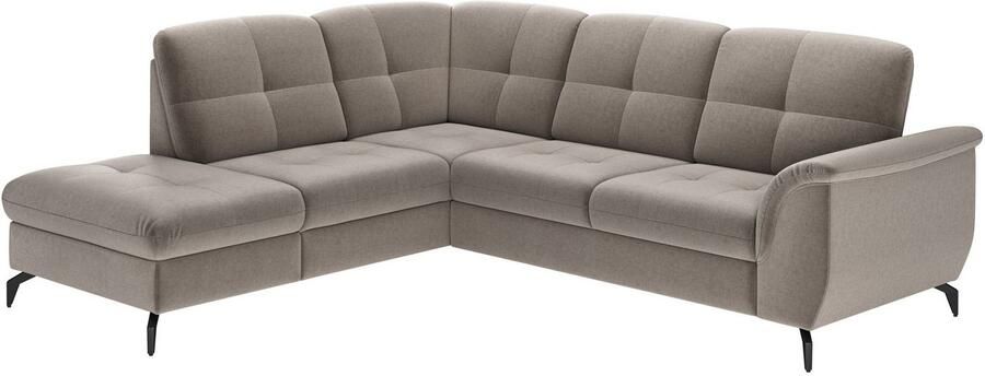 Sit&more Hoekbank Zora L-vorm naar keuze met slaapfunctie en bedkist - Foto 8