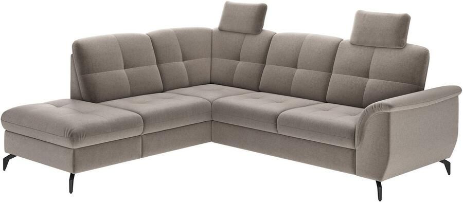 Sit&more Hoekbank Zora L-vorm naar keuze met slaapfunctie en bedkist - Foto 6