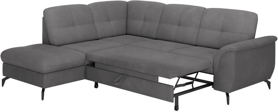 Sit&more Hoekbank Zora L-vorm naar keuze met slaapfunctie en bedkist - Foto 7