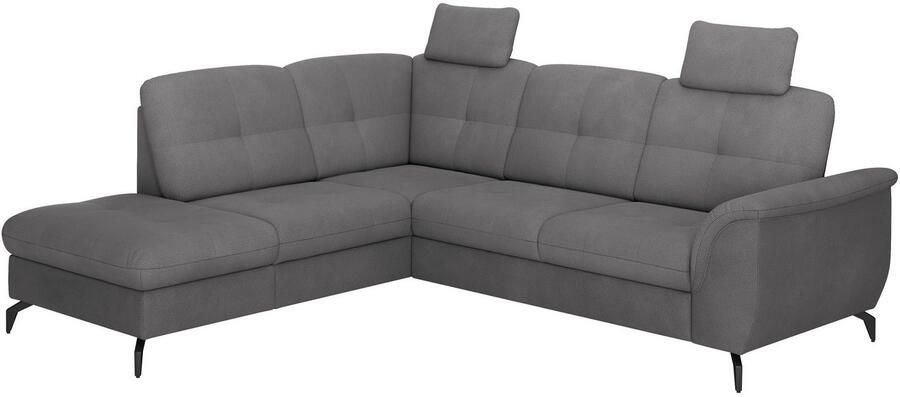 Sit&more Hoekbank Zora L-vorm naar keuze met slaapfunctie en bedkist - Foto 6