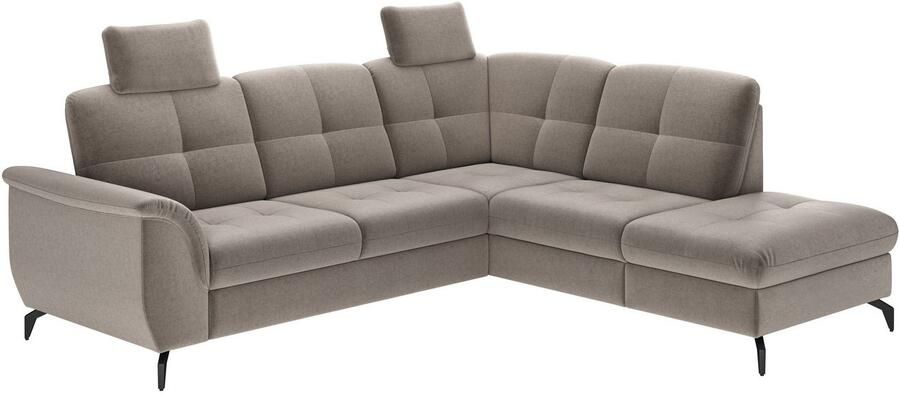 Sit&more Hoekbank Zora L-vorm naar keuze met slaapfunctie en bedkist - Foto 6