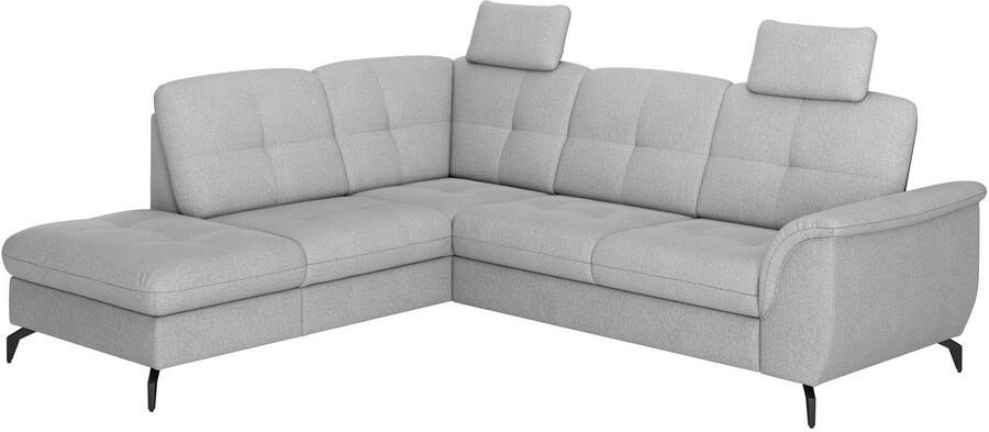 Sit&more Hoekbank Zora L-vorm naar keuze met slaapfunctie en bedkist - Foto 6