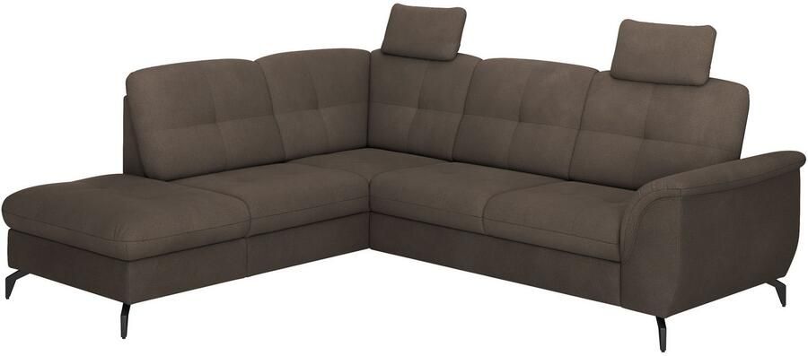 Sit&more Hoekbank Zora L-vorm naar keuze met slaapfunctie en bedkist - Foto 6