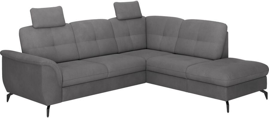 Sit&more Hoekbank Zora L-vorm naar keuze met slaapfunctie en bedkist - Foto 6