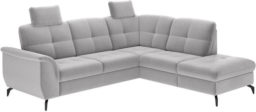 Sit&more Hoekbank Zora L-vorm naar keuze met slaapfunctie en bedkist - Foto 6