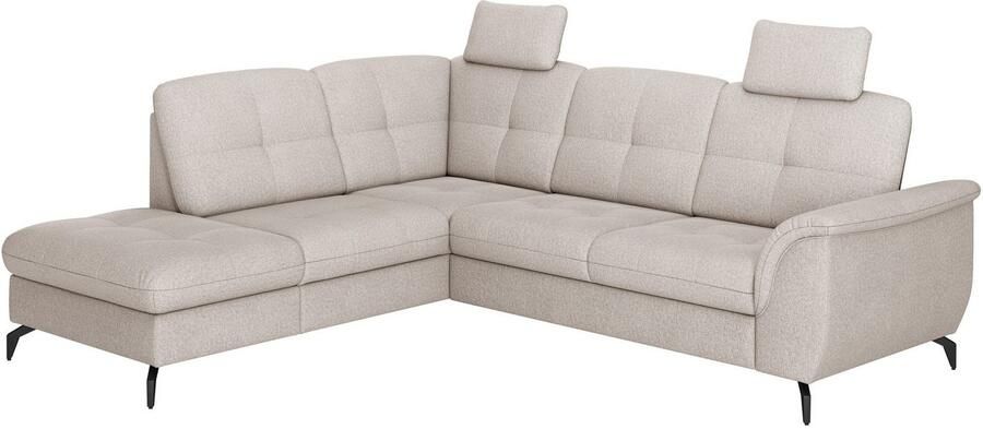 Sit&more Hoekbank Zora L-vorm naar keuze met slaapfunctie en bedkist - Foto 6