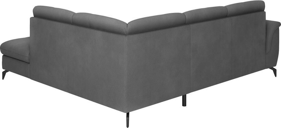 Sit&more Hoekbank Zora L-vorm naar keuze met slaapfunctie en bedkist - Foto 5