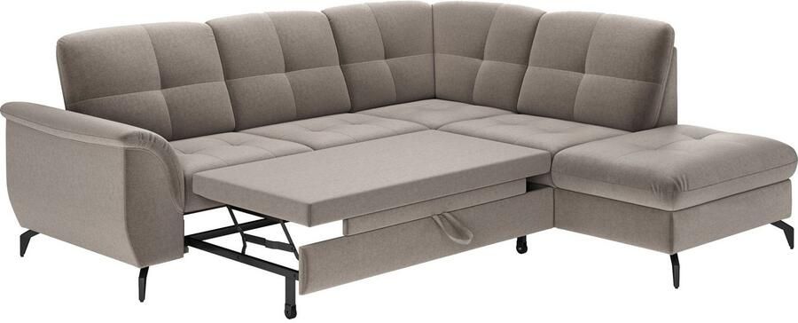 Sit&more Hoekbank Zora L-vorm naar keuze met slaapfunctie en bedkist - Foto 7