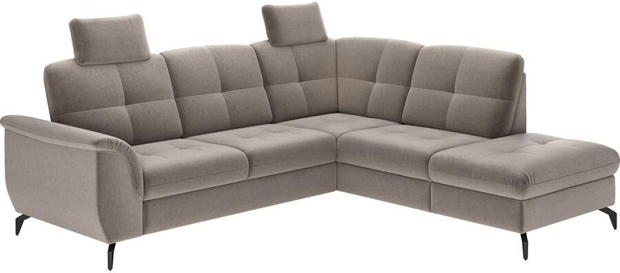 Sit&more Hoekbank Zora L-vorm naar keuze met slaapfunctie en bedkist - Foto 6